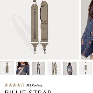 Bandolier Billie Strap in Taupe